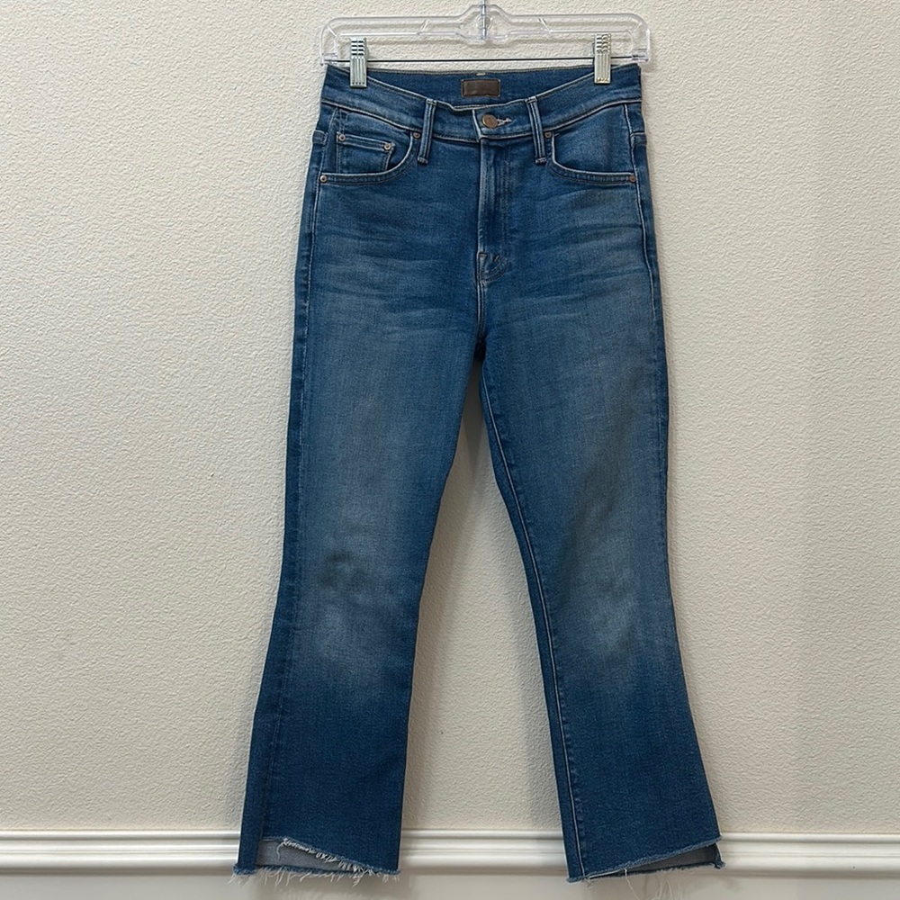 MOTHER Lil’ Insider Crop Step Fray